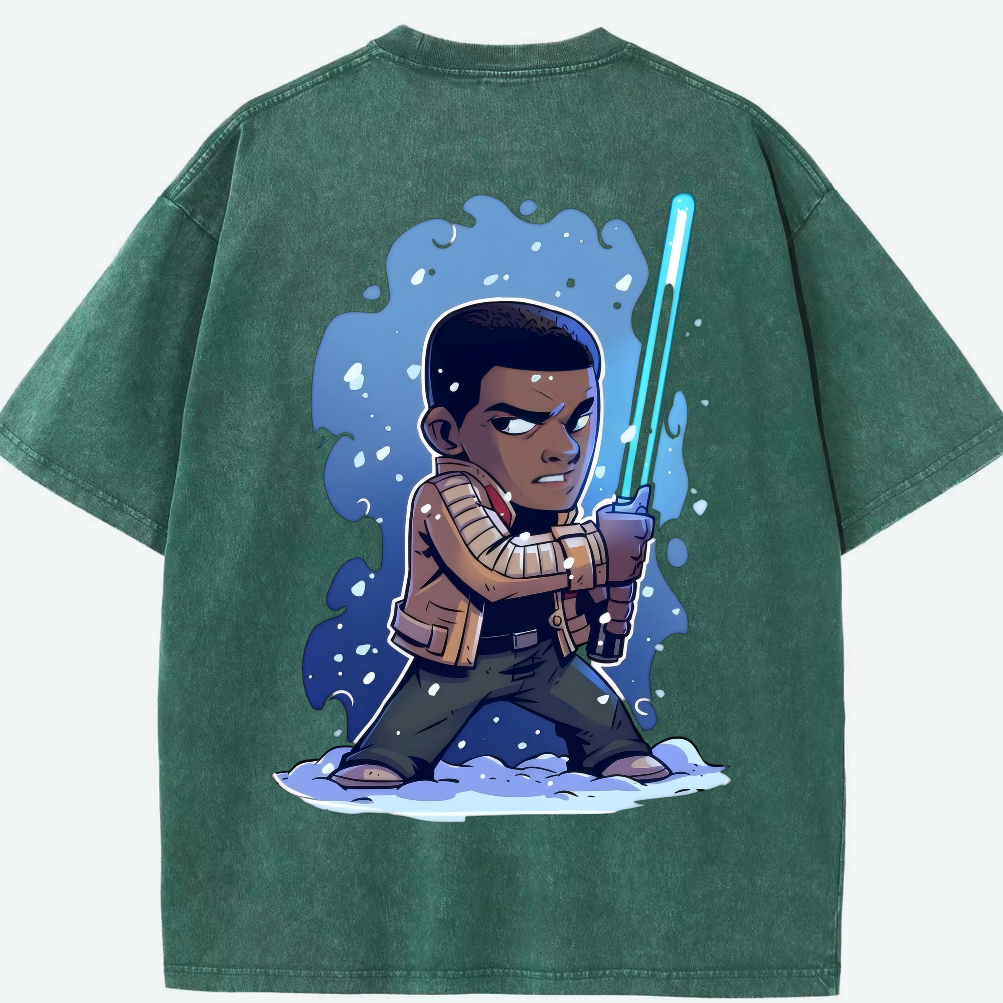 （画像用） スター・ウォーズ Star Wars 綿100% ヴィンテージ風 半袖Tシャツ（背面プリント）
